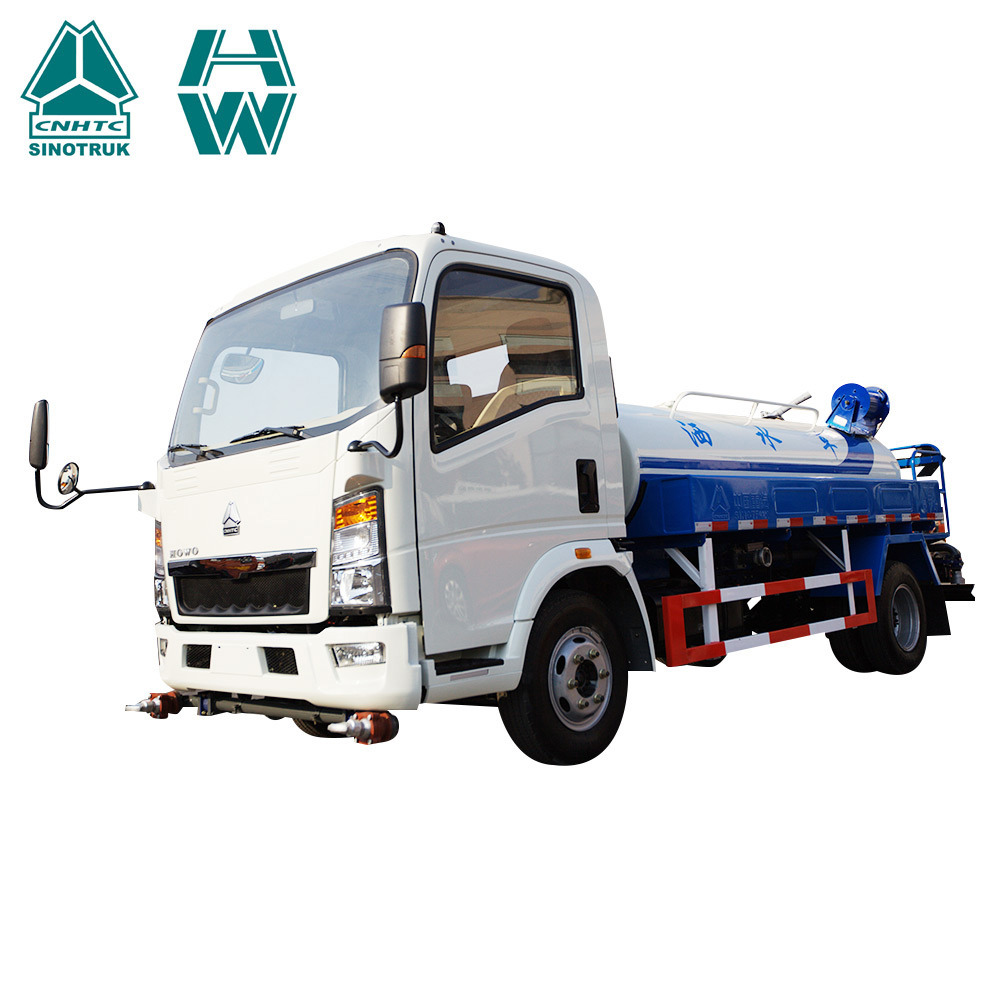 SINOTRUK HOWO 4X2 5000 Liters Water Tank Truck