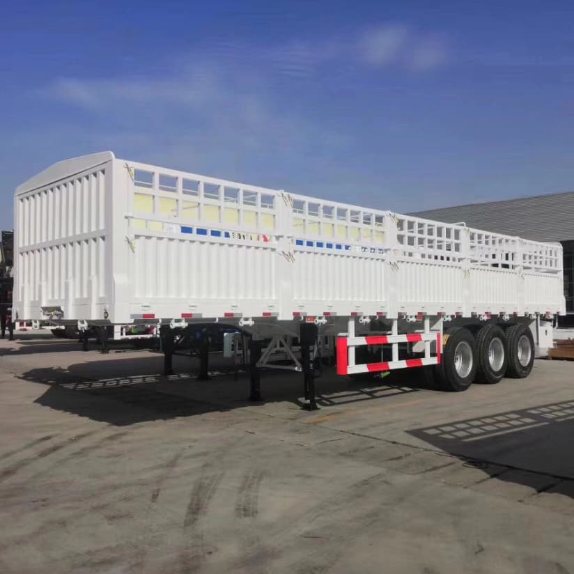 CIMC 3 Axles 1000mm and 600mm SideWall Trailer