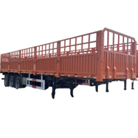 CIMC 3 Axles 40T Dropside Wallside Fence Trailer