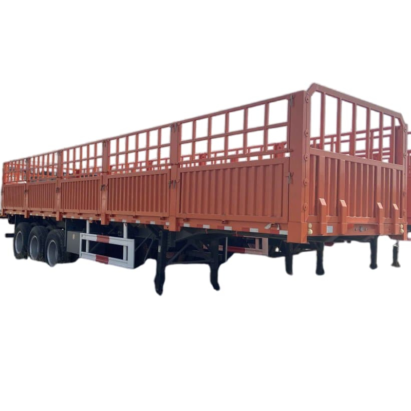 CIMC 3 Axles 40T Dropside Wallside Fence Trailer