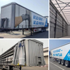 CIMC 3 Axles 20T 40FT Curtain Trailer for Algeria