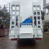 HOWO 6X4 8T Folded Crane Flatbed Truck with hydraulic ladder